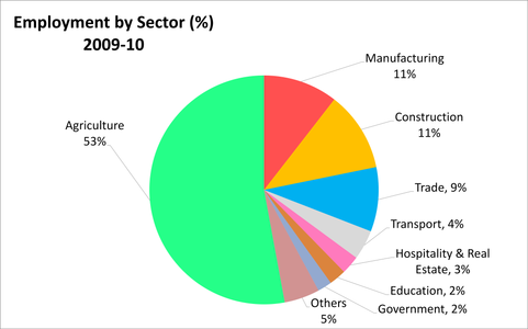 481px-2010_Percent_labor_employment_in_India_by_its_economic_sectors