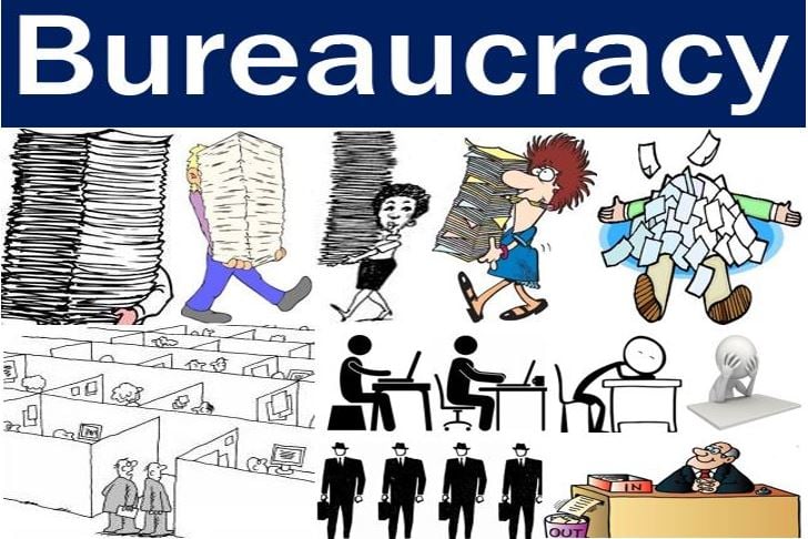 Bureaucracy-lots-of-paper-and-procedures